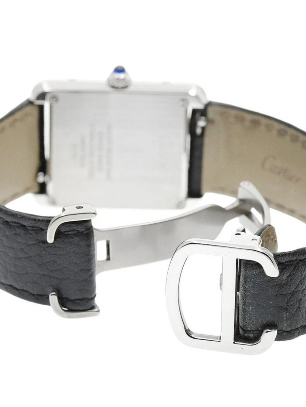 CARTIER Tank solo SM WSTA0030 Silver Dial Quartz Ladies Watch_960864 - Picture 4 of 7